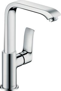 Hansgrohe Metris Páková umyvadlová baterie 230 s odtokovou soupravou s táhlem, chrom 31087000