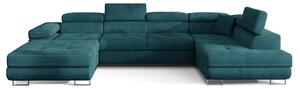Eltap Sedací souprava Rodrigo Materiál a barva potahu: Mat Velvet 75 - zelená, Orientace: pravá