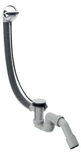 Hansgrohe Flexaplus Úplná sada odtokové a přepadové soupravy pro normální vany, chrom 58143000