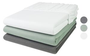 Livarno home Žerzejové napínací prostěradlo, 90-100 x 200 cm (100383899)