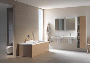 Duravit DuraStyle - Umyvadlo 550x440 mm, s přepadem, bílá 2319550000