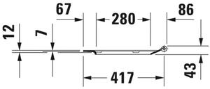 Duravit DuraStyle - WC sedátko se sklápěcí automatikou, bílá 0063790000