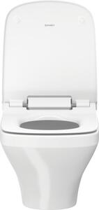 Duravit DuraStyle - Závěsné WC pro SensoWash® 620x370 mm, bílá 2537590000