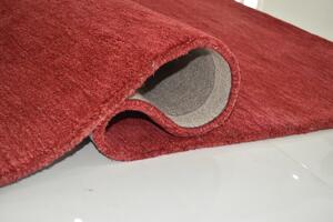 Ručně všívaný kusový koberec Asra wool red 160x230 cm