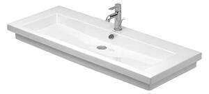 Duravit 2nd floor - Umyvadlo do nábytku 1200x505 mm, s přepadem, bílá 0491120000