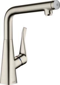 Hansgrohe Metris Select M71 kuchyňská páková baterie 320, 1jet, vzhled nerezu 14883800