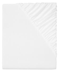 Livarno home Žerzejové napínací prostěradlo, 90-100 x 200 cm (bílá) (100383899003)