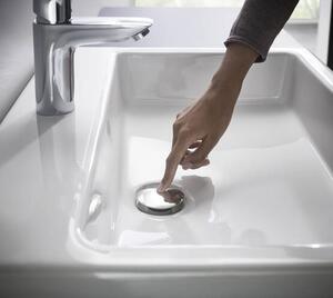 Hansgrohe Logis páková umyvadlová baterie 100 s odtokovou soupravou Push-Open, chrom 71107000