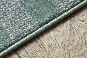 Dětský kusový koberec Petit Rabbit green 80x150 cm