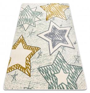 Dětský kusový koberec Petit Stars green 140x190 cm