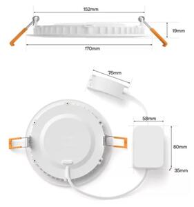 Hue LED Slim vestavné svítidlo L, nastavitelná bílá, bílá