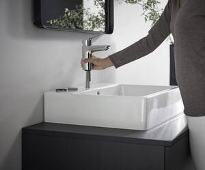 Hansgrohe Logis páková umyvadlová baterie 100 s odtokovou soupravou Push-Open, chrom 71107000