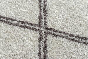 Kusový koberec Berber Asila B5970 cream and brown 80x150 cm