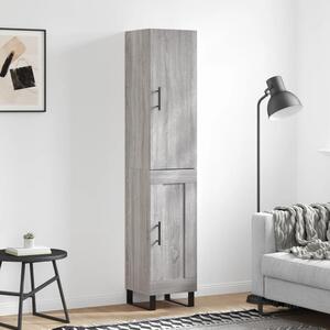 Skříň highboard šedá sonoma 34,5 x 34 x 180 cm kompozitní dřevo 3199135