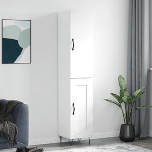Skříň highboard bílá 34,5 x 34 x 180 cm kompozitní dřevo 3199137