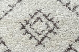 Kusový koberec Berber Fez G0535 cream and brown 80x150 cm