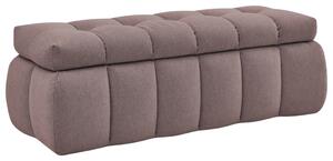 Bobochic Paris Růžová lavice Mont-Blanc 144 cm s úložným prostorem