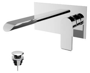 Teorema XS - Umyvadlová baterie pod omítku, komplet, chrom 8X314