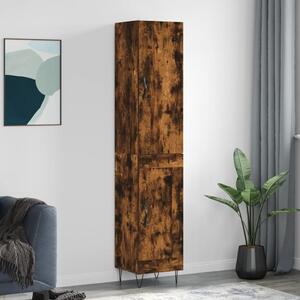 Skříň highboard kouřový dub 34,5 x 34 x 180 cm kompozitní dřevo 3199142