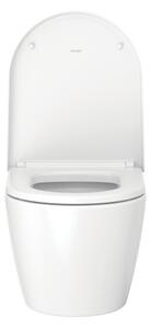 Duravit ME by Starck - Závěsné WC Compact, Rimless, bílá 2530090000