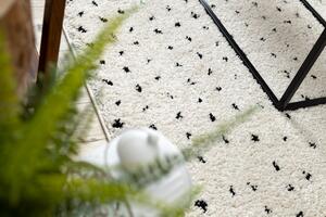 Kusový koberec Berber Syla B752 dots cream 80x150 cm