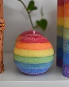 Supeko čakrová svíčka koule 8 cm