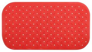 MSV protiskluzová podložka do vany CLASS Premium, červená, SBS kaučuk, 36 x 65 cm