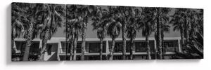 Obraz - Retro červené auto (170x50 cm)