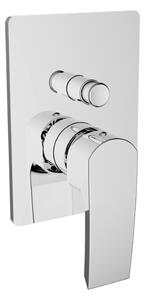 Teorema Merida - vanová baterie pod omítku, komplet, chrom 8Q010