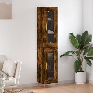 Skříň highboard kouřový dub 34,5 x 34 x 180 cm kompozitní dřevo 3199422