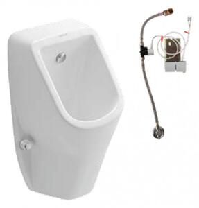 DURAVIT D+S 1 - Pisoár Duravit s radarovým splachováním, napájení 24V DC, bílá lesklá