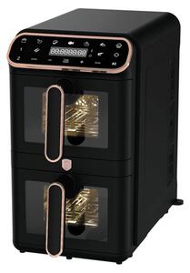 Horkovzdušná fritéza digitální dvojitá 5,5+5,5 L Black Rose Collection