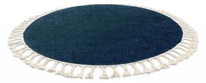 Kusový koberec Berber 9000 navy kruh Kruh Ø 120 cm