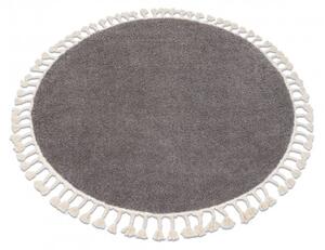 Kusový koberec Berber 9000 brown kruh Kruh Ø 120 cm