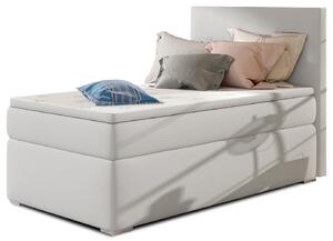 Eltap Čalouněná postel Rocco s úložným prostorem 90x200cm Materiál a barva potahu: Soft 17 - bílá, Rozměr: 90x200