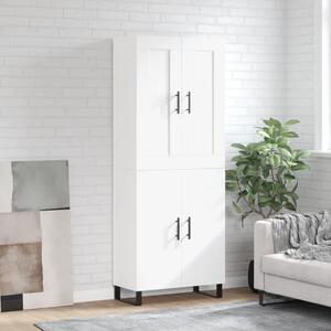 Skříň highboard bílá 69,5 x 34 x 180 cm kompozitní dřevo 3199577