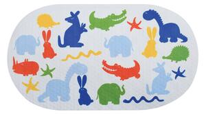 MSV dětská protiskluzová podložka ZOO, barevná, PVC, 69 x 39 cm