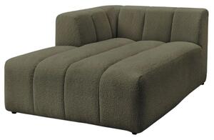 Bobochic Paris Zelená bouclé lenoška Annecy 170 cm, levá