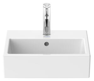 Duravit Vero Air - Umyvátko do nábytku 450x350 mm, s přepadem, bílá 0724450000