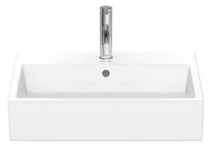 Duravit Vero Air - Umyvadlo broušené 600x470 mm, s přepadem, bílá 2350600027