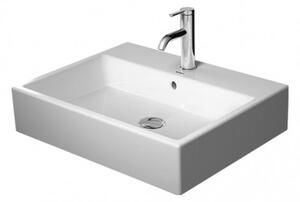 Duravit Vero Air - Umyvadlo broušené 600x470 mm, s přepadem, bílá 2350600027