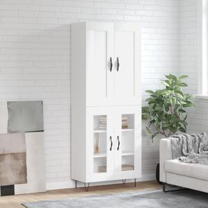 Skříň highboard bílá 69,5 x 34 x 180 cm kompozitní dřevo 3199649