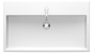 Duravit Vero Air - Umyvadlo broušené 800x470 mm, s přepadem, bílá 2350800027