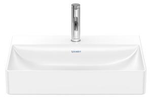 Duravit DuraSquare - Umyvadlo do nábytku 600x470 mm, bez přepadu, bílá 2353600041