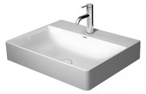 Duravit DuraSquare - Umyvadlo do nábytku 600x470 mm, bez přepadu, bílá 2353600041