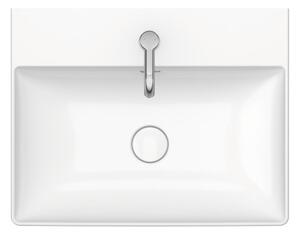Duravit DuraSquare - Umyvadlo do nábytku 600x470 mm, bez přepadu, bílá 2353600041