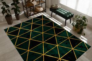Kusový koberec Emerald 1020 green and gold 80x150 cm