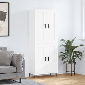 Skříň highboard bílá 69,5 x 34 x 180 cm kompozitní dřevo 3199681