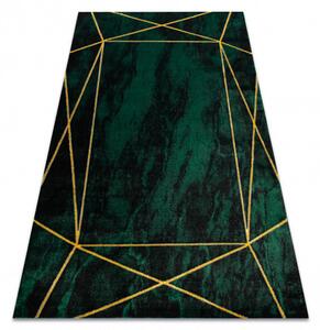 Kusový koberec Emerald 1022 green and gold 80x150 cm