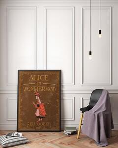Plakát na zeď Plakát na zeď Alice v říši divů červená královna